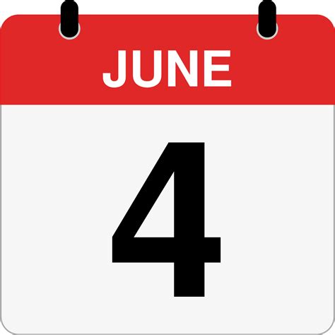 How Many Days Until June 4th? - Inch Calculator