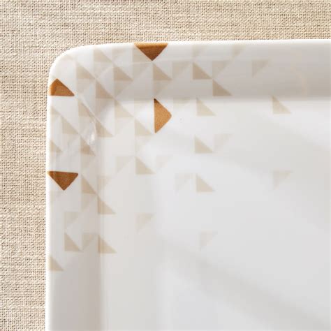 Buy Meadows Opulence Melamine Serving Tray - 31x23cm from Home Centre ...