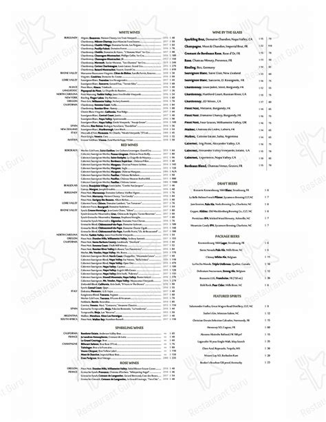 Carta del postres La Belle Helene, Charlotte