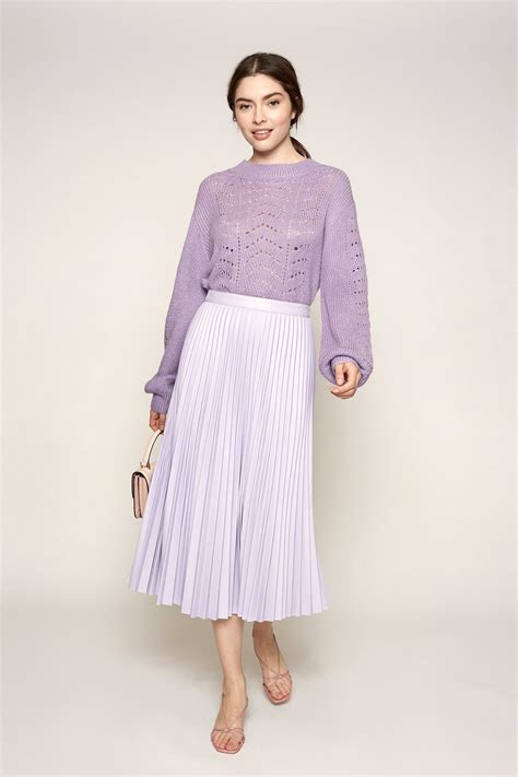 Dark Purple Skirt Outfit Ideas at Patrick Jefferson blog