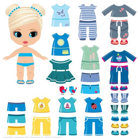 Free Printable Paper Dolls Templates