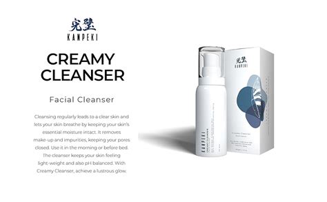 Kanpeki Creamy Cleanser Face Wash for Skin Hydration | Deeply Cleanses ...