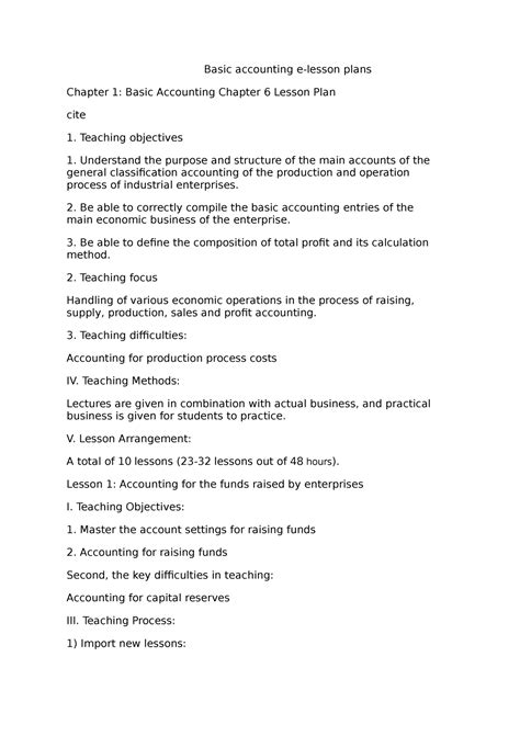 Image result for Basic Accounting Lesson