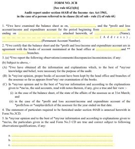 What is Form 3CB & How to Download it? - Paisabazaar.com