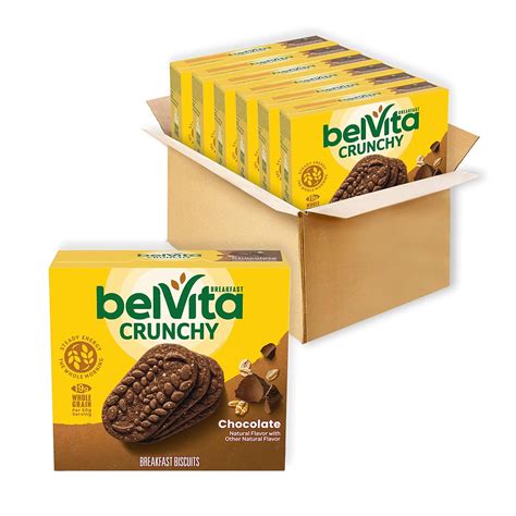 Amazon.com: belVita Breakfast Bars Biscuits, Chocolate, 30 Total Packs ...