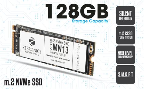 Amazon.in: Buy ZEBRONICS ZEB-MN13 128GB M.2 NVMe Solid State Drive (SSD ...