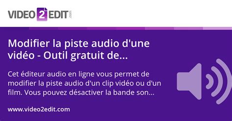 Image result for Comment Modifier Un Audio