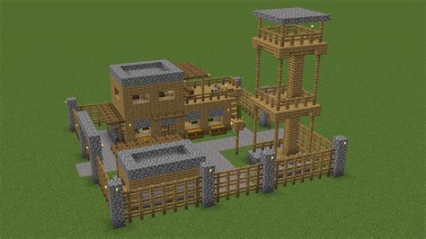 Minecraft Military Base Tutorial 的图像结果