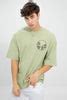 Reverie Mint Green Oversized T-Shirt - SNITCH