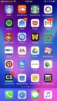 Home Screen Live Wallpaper Iphone 8 Plus by This Is The Setup For My New Iphone 8 Plus The Wallpaper Home Screen Live Wallpaper Iphone 8 Plus