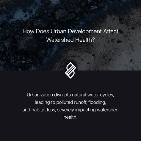 How Does Urban Development Affect Watershed Health? → Question