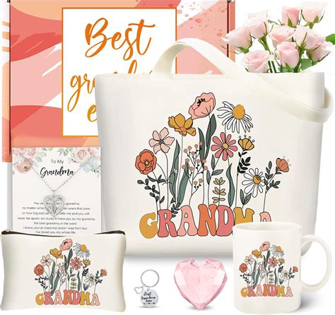 Amazon.com: fcaylo Best Grandma Gifts Ideas for Women, Mother's Day ...