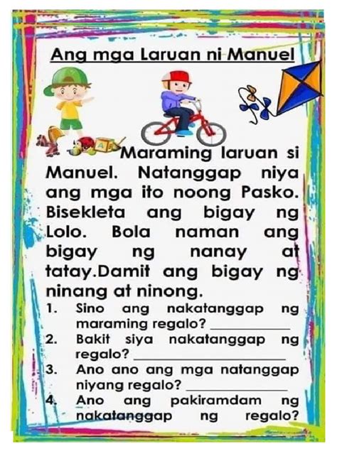 Image result for Reading Fluency Tagalog