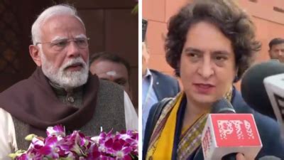 'Does not talk about people's issues': Priyanka Gandhi hits back at PM ...