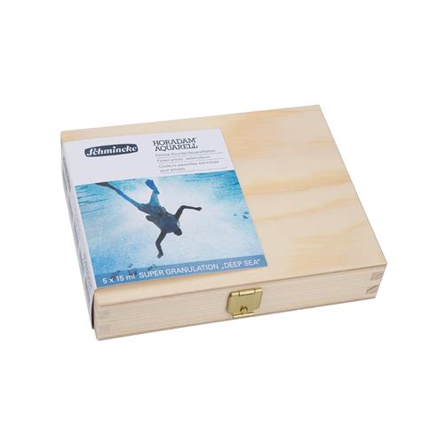 Schmincke Horadam Aquarell Super Granulation Set 5x15ml (Deep Sea ...