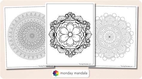Mandala Coloring Pages Free Printable [2025]