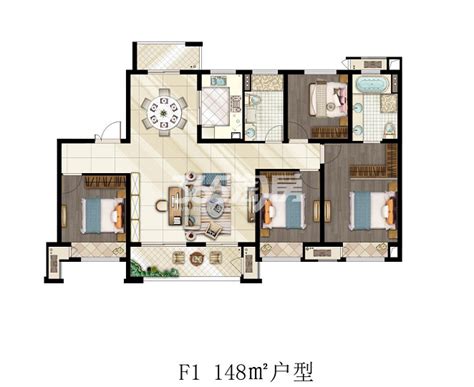 145平米4室现代装修设计效果图实景案例_客厅卡座设计，给你这样的145平精致现代风-金螳螂家装修效果图