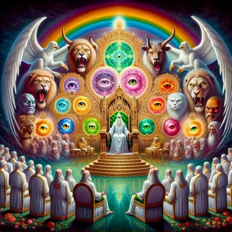 Revelation 4:1-11 Artwork | Bible Art