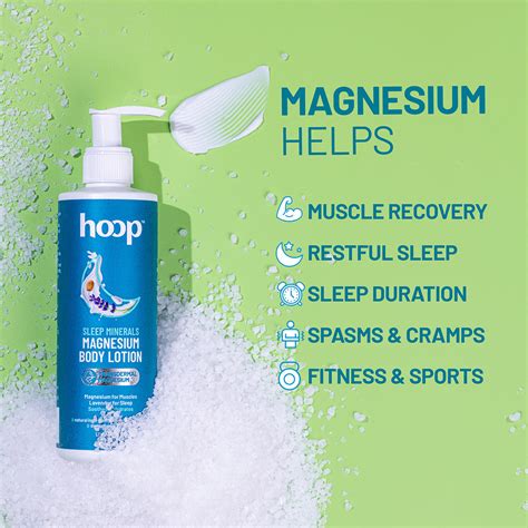 hoop Magnesium Lotion Sleep