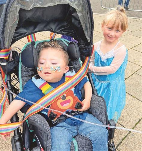 We want to get his story out there - he was such a rare little boy ...