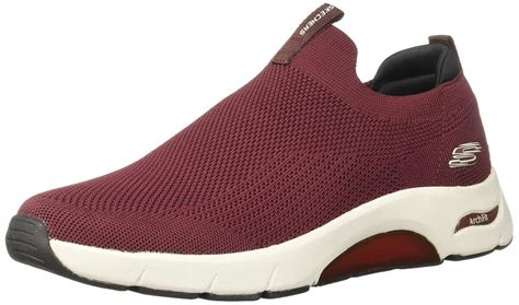 Buy Skechers-Burgundy-Men's Casual Shoes-232558-BURG-SKECH-AIR Arch FIT ...