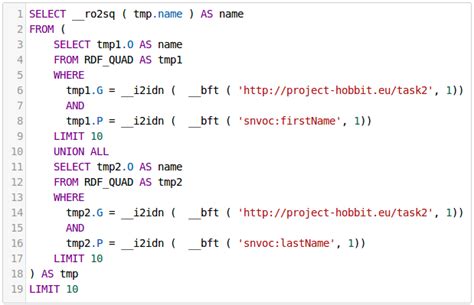 SPARQL Query Generator 的图像结果