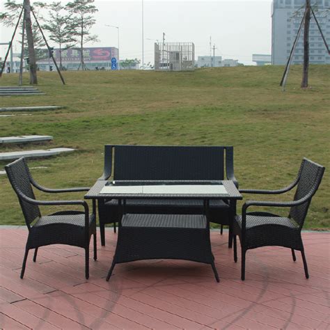 户外休闲桌椅_户外休闲桌椅组合 仿藤桌椅套装特价促销 - 阿里巴巴