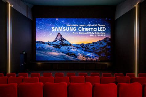 Samsung Debuts World’s First 3D Cinema LED Screen Theater in ...