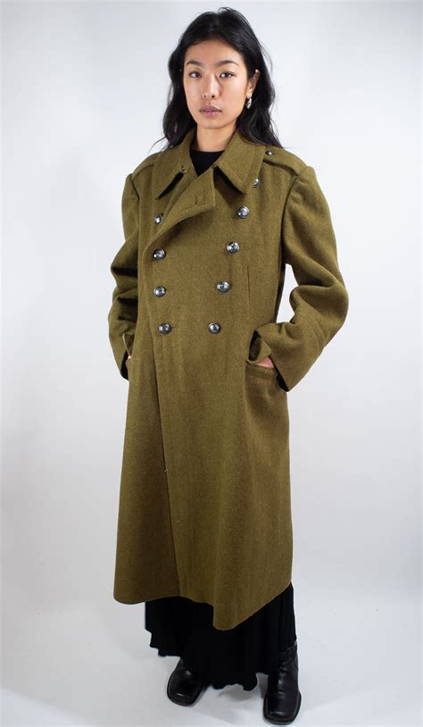 Russian Military Trench Coat