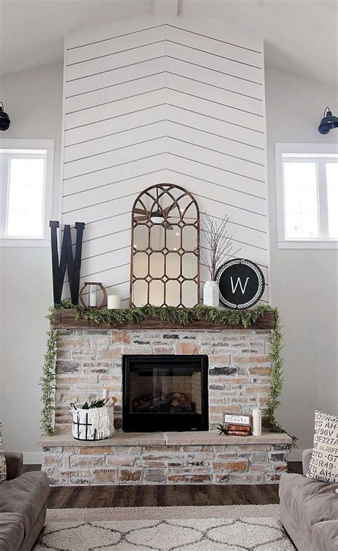 Modern Farmhouse Fireplace Ideas Copy