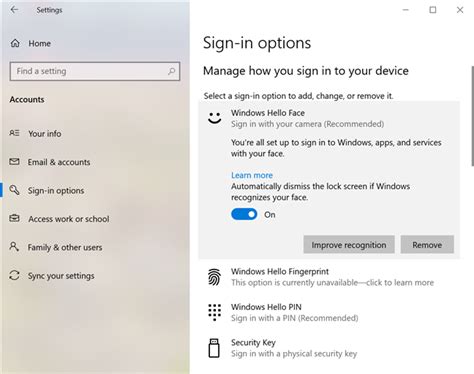 Image result for Windows Hello FaceID
