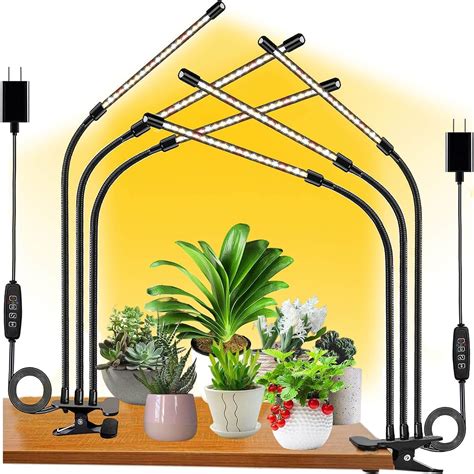 Amazon.com: FRGROW 100 W Grow Lights for Indoor Plants Full Spectrum ...