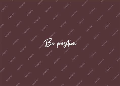 Premium Vector | Be positive, be positive print art, be positive text ...