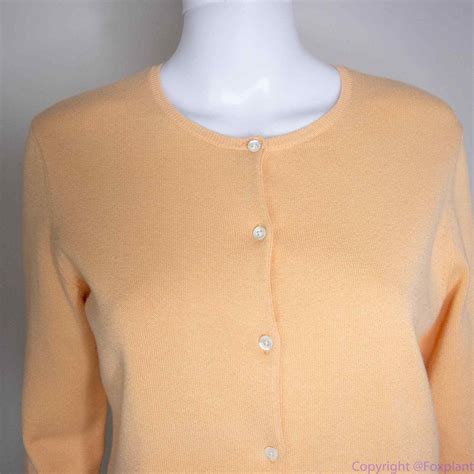 Lauren Ralph Lauren light yellow cardigan sweater, si… - Gem