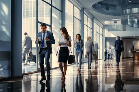 Group of Business People Walking 的图像结果