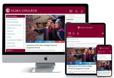 Login | The Alma College Parent & Supporter Portal