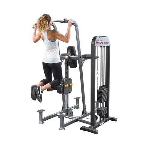 Body-Solid FCD-STK Selectorized Knee Lift Tower with Weight Assist ...
