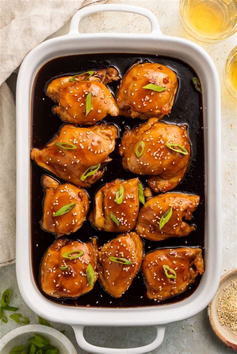 Baked Teriyaki Chicken - Easy Healthy Recipes