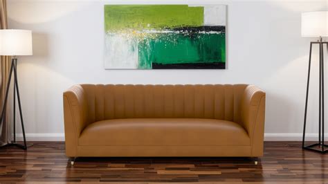 Baxley 2 Seater Artificial Leather Sofa – SOFAAB.COM