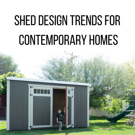 Modern Garden Shed Design This Vashon Island Client Works From Home At
