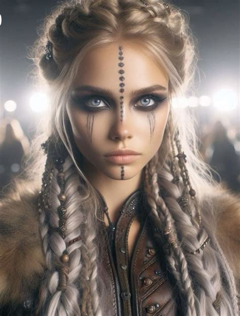 Image result for Viking Makeup Tutorial