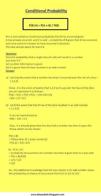 Image result for Conditional Probability Solved Question