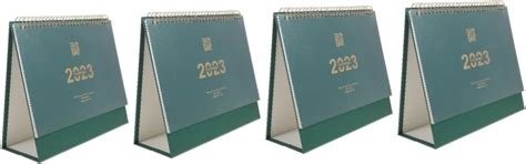 Tofficu 4pcs Desk Calendar Desk Calandar Office India | Ubuy