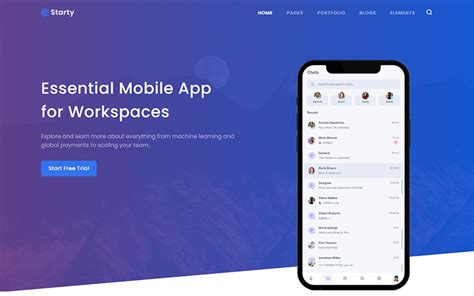 Starty - Multipurpose HTML5 Tamplate