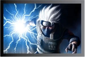 Naruto Poster with Frame Gloss Lamination M85 Paper Print - Animation ...