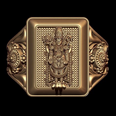 Balaji 3D Model Jewelry Ring | Download Now