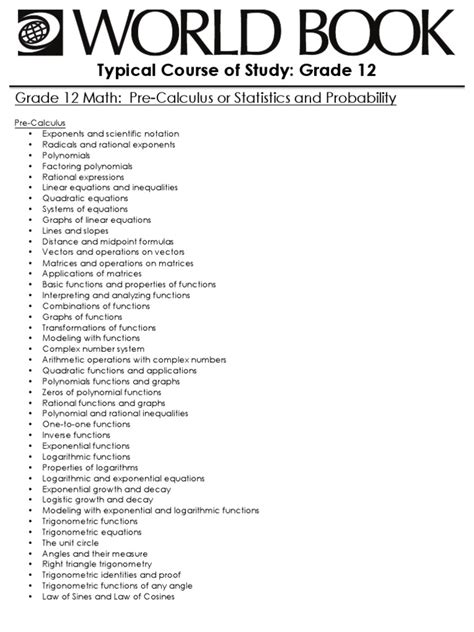 Image result for Trig Functions Grade 12 Notes.pdf