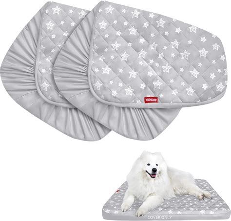 Amazon.com : Moonsea Dog Bed Covers Replacement Washable 2 Pack ...