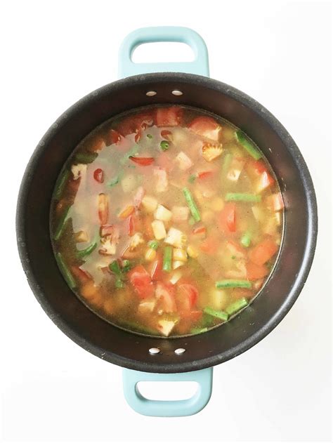 Garden Vegetable Soup — The Skinny Fork