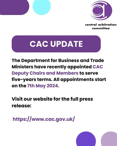 Central Arbitration Committee CAC on LinkedIn: #cac # ...